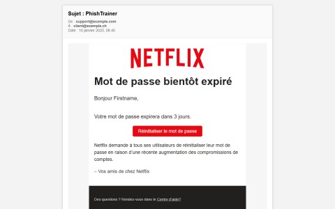 Bexxo - Email de phishing template