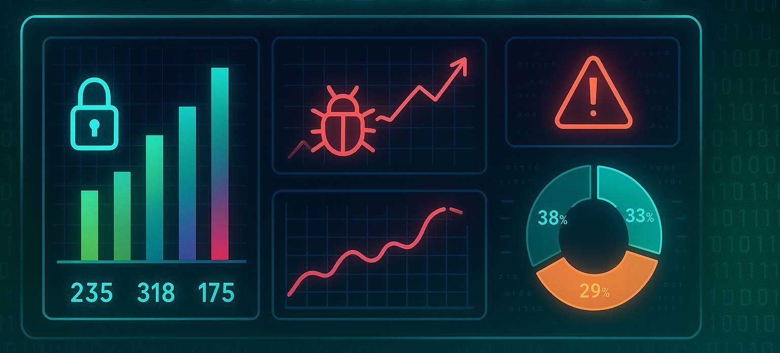 Statistiques CVE - Juin 2025